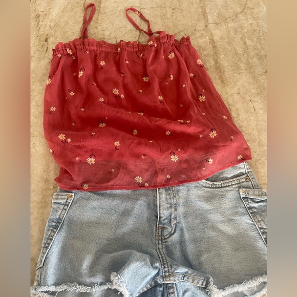 Abercrombie kids tank with cutout size 9/10 - Picture 3 of 3